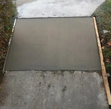 Saw-cut detail on a color matching services job in Seattle, WA