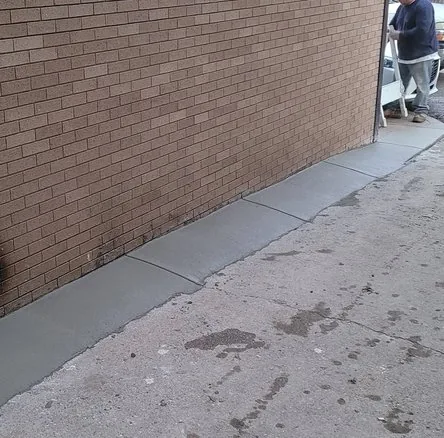 Saw-cut detail on a curb & gutter repair job in Seattle, WA